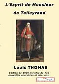 E-Book (epub) L'esprit de M. de Talleyrand von Louis Thomas, Christophe Noël