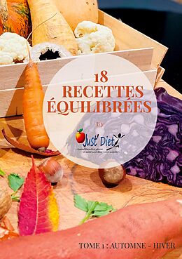 eBook (epub) 18 recettes équilibrées by Just'Diet de Cabinet diététique Just'Diet