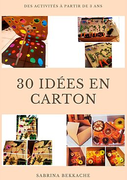 eBook (epub) 30 idées en carton de Sabrina Bekkache