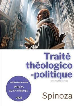 Couverture cartonnée Traité théologico-politique de Baruch Spinoza, Émile Saisset