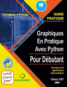 E-Book (pdf) graphiques en pratique avec python von Patrice Rey