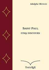 eBook (epub) Saint Paul, cinq discours de Adolphe Monod