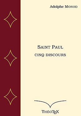 E-Book (epub) Saint Paul, cinq discours von Adolphe Monod