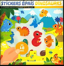 Article non livre Stickers épais Dinosaures de Vanessa Vautier