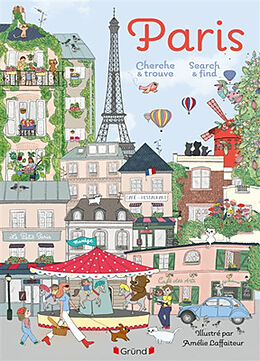 Broché Paris : cherche & trouve. Paris : search & find de Amélie Laffaiteur