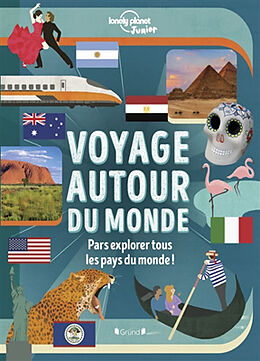 Broché Voyage autour du monde : pars explorer tous les pays du monde ! de Malcolm Croft