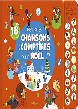 Couverture cartonnée Mes jolies chansons & comptines de Noël de Séverine Cordier