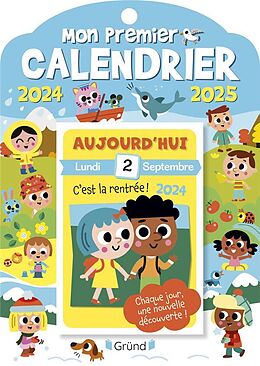 Article non livre Mon premier calendrier 2024-2025 de 