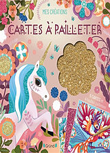 Broché Cartes à pailleter : licornes et animaux magiques de Rohrbach Sophie