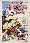 Couverture cartonnée Carnet ligné: Grande brasserie du Sud-Est, affiche, 1890 de Sans Auteur