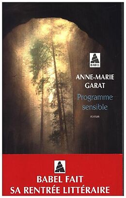 Broché Programme sensible de Anne-Marie Garat