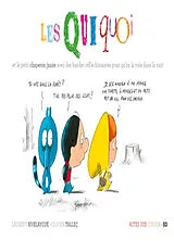 Broschiert Les Quiquoi. Les Quiquoi et le petit chaperon jaune avec des bandes réfléchissantes pour qu'on la voie dans la nuit von Laurent; Tallec, Olivier Rivelaygue