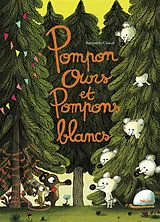 Broschiert Pompon ours et pompons blancs von Benjamin Chaud