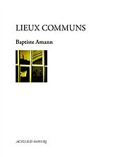 Broché Lieux communs de Baptiste Amann