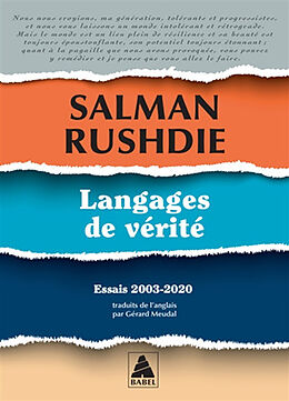 Broché Langages de vérité : essais 2003-2020 de Salman Rushdie