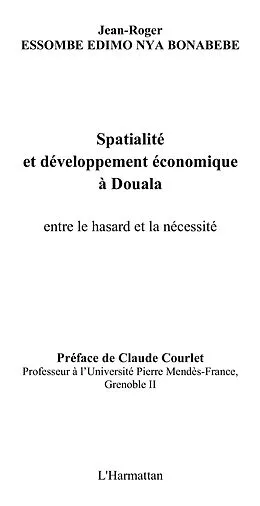 E-Book (epub) Spatialite developpement economique Doua von Bruno Trentini