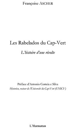 E-Book (epub) Les rabelados du cap- vert - l'histoire d'une revolte von Francoise Ascher