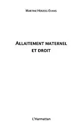E-Book (epub) Allaitement maternel et droit von Martine Herzog-Evans