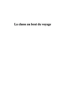 E-Book (epub) La classe au bout du voyage - le quotidien de jeunes migrant von Nadine Croguennec