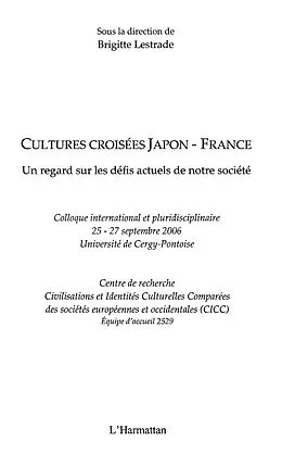 E-Book (epub) Cultures croisees Japon-France von Bruno Gallisa