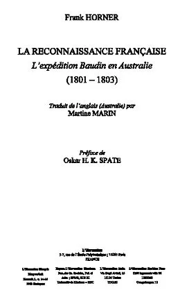 E-Book (epub) Reconnaissance francaise la von Horner Frank