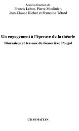 E-Book (epub) Un engagement A l'epreuve de la theorie - itineraires et tra von Khalil Saadani