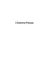 E-Book (epub) Automne precoce L' von Kazem Shahryari