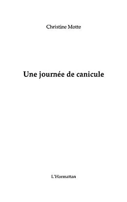 E-Book (epub) Une journee de canicule von Christine Motte