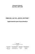 ePUB Freud lacan quel avenir von Jean-Pierre Benard