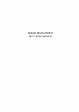 E-Book (epub) Nouvelles politiques de l'environnement von Collectif