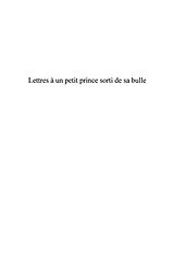 E-Book (epub) Lettres A un petit prince sorti de sa bulle - une cle pour l von Catherine de La Presle