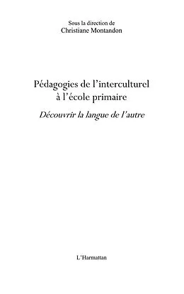 E-Book (epub) Pedagogies de l'interculturel A l'ecole primaire - decouvrir von Christian Laroche