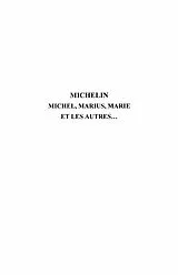 E-Book (epub) Michelin Michel,Marius,Marie &les autre von Raymond Louis Morge