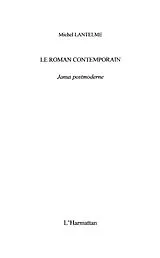 E-Book (epub) Le roman contemporain - janus postmoderne von Michel Rocca