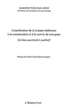 E-Book (epub) Contribution de la femme haitienne a la construction du pays von Marlene Thelusma Remy