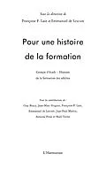 E-Book (epub) Pour une histoire de la formation - gehf von Francois Emmanuel de Lescure