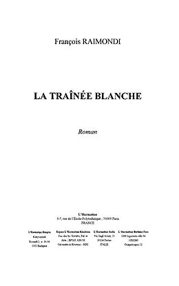 E-Book (epub) La trainee blanche von Francois Raimondi