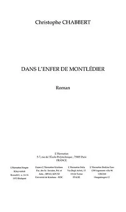 E-Book (epub) DANS L'ENFER DE MONTLEDIER von Christophe Chabbert