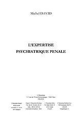 E-Book (epub) Expertise psychiatrique penale von Michel David