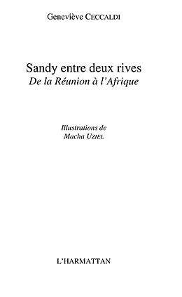 E-Book (epub) Sandy entre deux rives de la reunion a l von Ceccaldi Genevieve