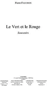 E-Book (epub) Vert et le rouge souvenirs le von Fauchon Pierre