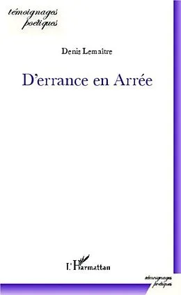 E-Book (pdf) D'errance en Arree von Denis Lemaitre