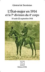 eBook (pdf) L'Etat-major en 1914 et la 7e division du 4e corps de de Trentinian