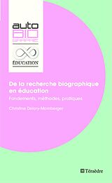 eBook (pdf) De la recherche biographique en éducation de Delory Momberger