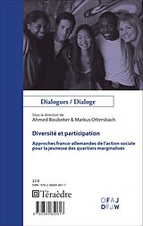 eBook (pdf) Diversité et participation de Boubeker, Ottersbach