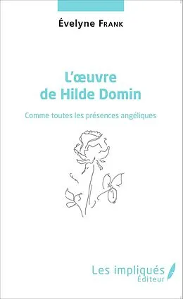 E-Book (pdf) L'oeuvre de Hilde Domin von Frank