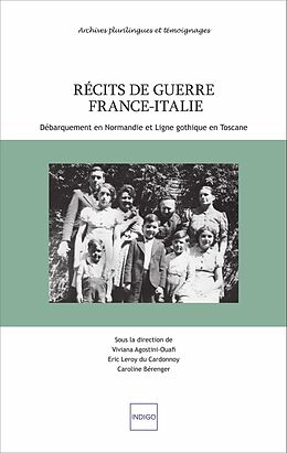 eBook (pdf) Récits de guerre France-Italie de Agostini-Ouafi, Leroy du Cardonnoy, Berenger