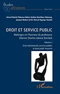 E-Book (epub) Droit et service public von Pekassa Ndam, Machikou Ndzesop, Biakan