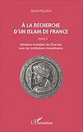ePUB la recherche d'un islam de France von Fellous Gerard Fellous