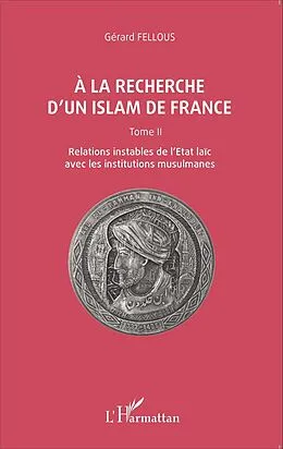 ePUB la recherche d'un islam de France von Fellous Gerard Fellous